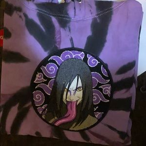 Orochimaru chenille patch hoodie (small)